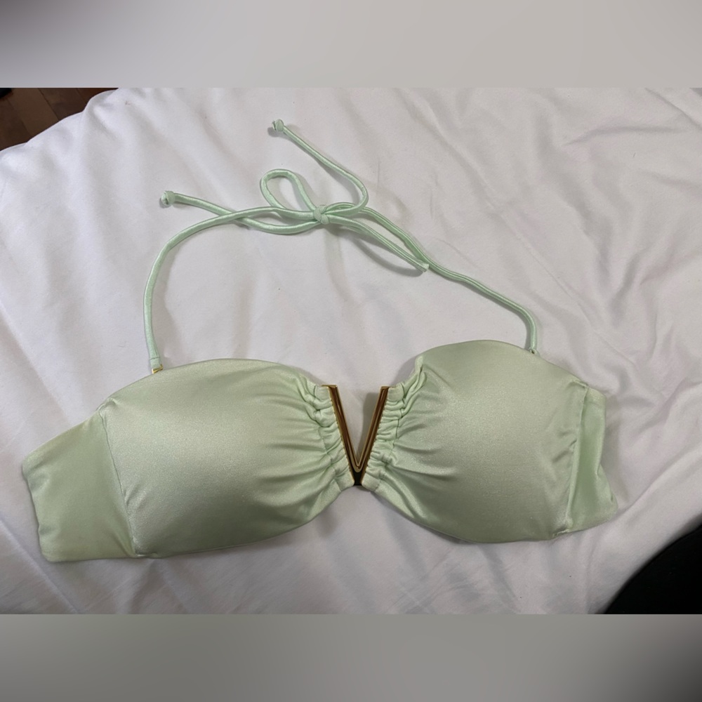 Victoria secret green bathing suit top